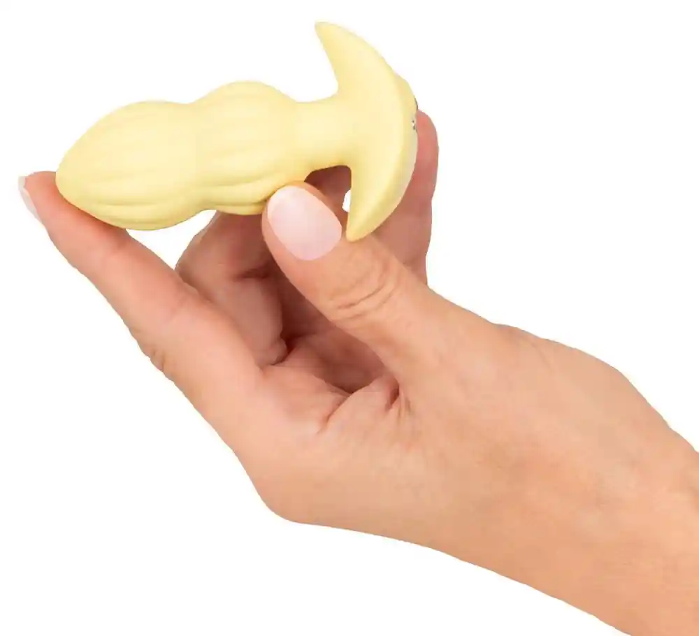 Cuties Vibrating Plug Yellow - obrazek 7