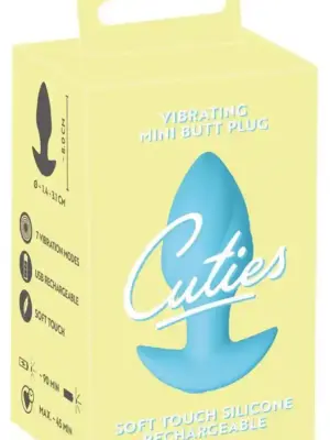 Cuties Vibrating Plug Blue