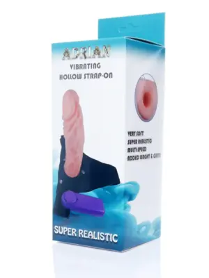 Proteza-Hollow Strap-on Adrian vibrating