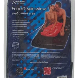 BDSM-Wet games area, bed sheet,180 x 260 cm, black