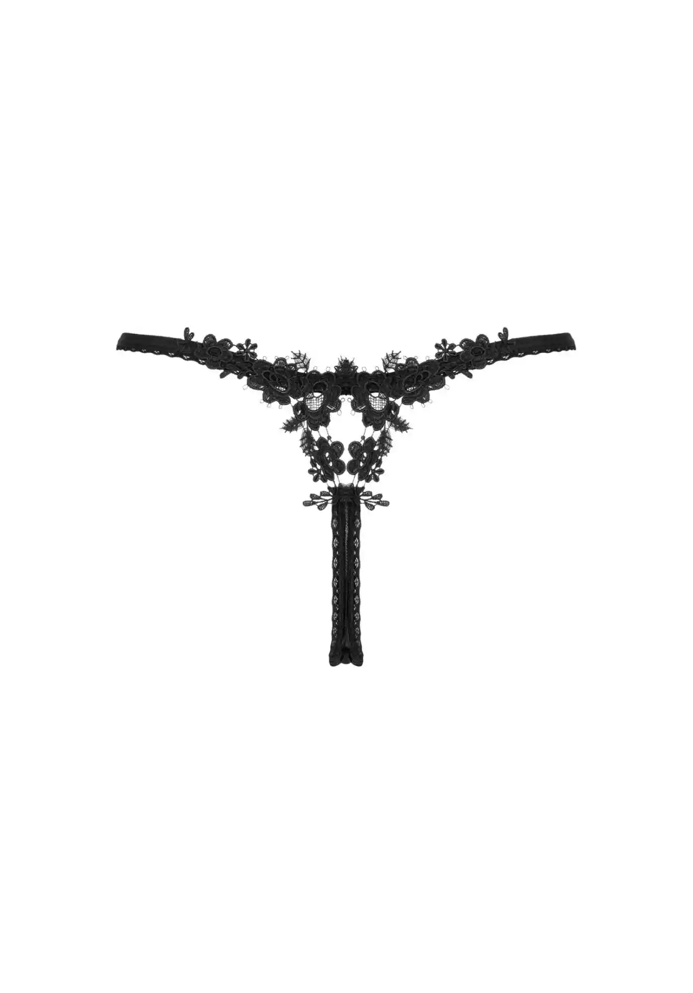 Celia Noir thong XS/S - obrazek 8