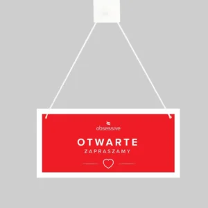 POS Tabliczka otwarte/zamknięte PL