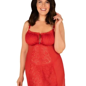 Bielizna-Blossmina koszulka i stringi 6XL/7XL