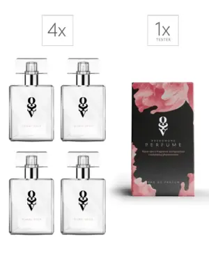 Zestaw Tester + 4 Perfumy Floral-spicy 30 ml
