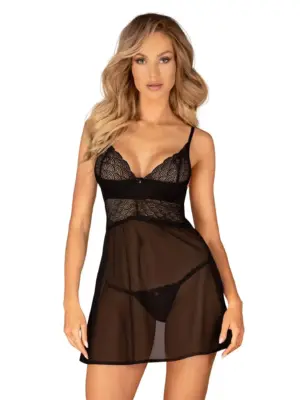 Chemeris babydoll i stringi XL/2XL