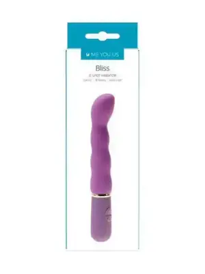 Wibrator- Me You Us Bliss G Spot Vibrator Purple
