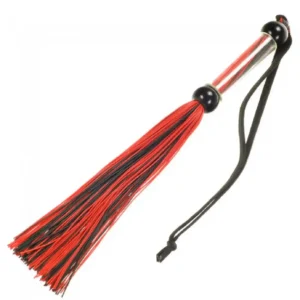 Pejcz- Me You Us Tease And Please Silicone Flogger Black