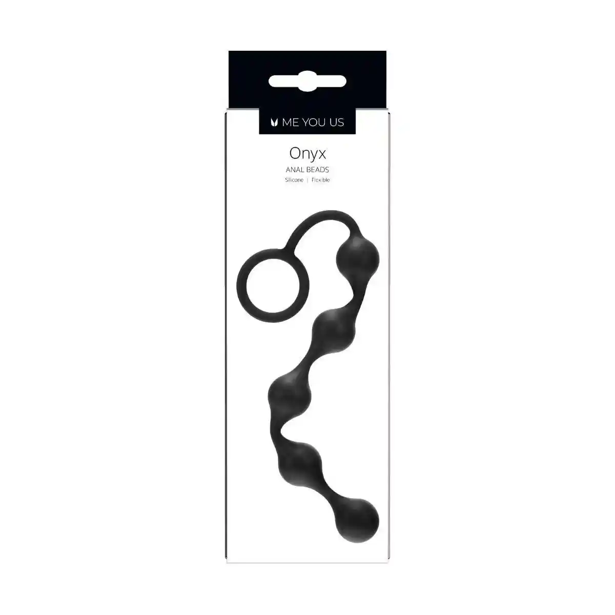 Plug/kulki-Onyx Silicone Anal Beads - obrazek 3