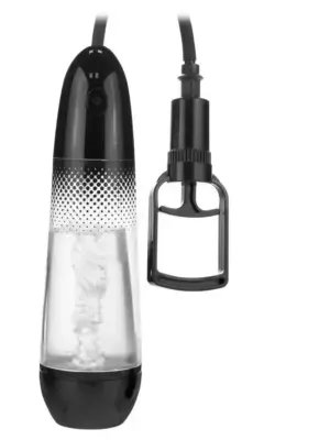 Pompka- Me You Us Amplify Pump Masturbator Clear/Black