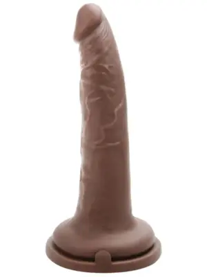 Dildo Realistyczne 7 cali z przyssawką Caramel