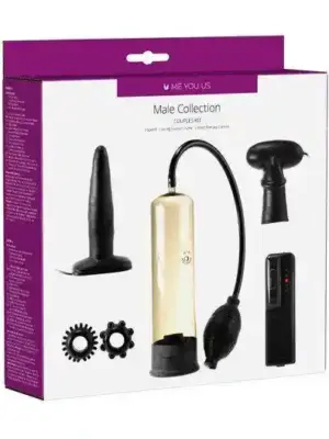 Me You Us Male Collection Couples Kit Black