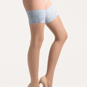 Bielizna-Pończochy ISABELLE Natural/Blue M/L