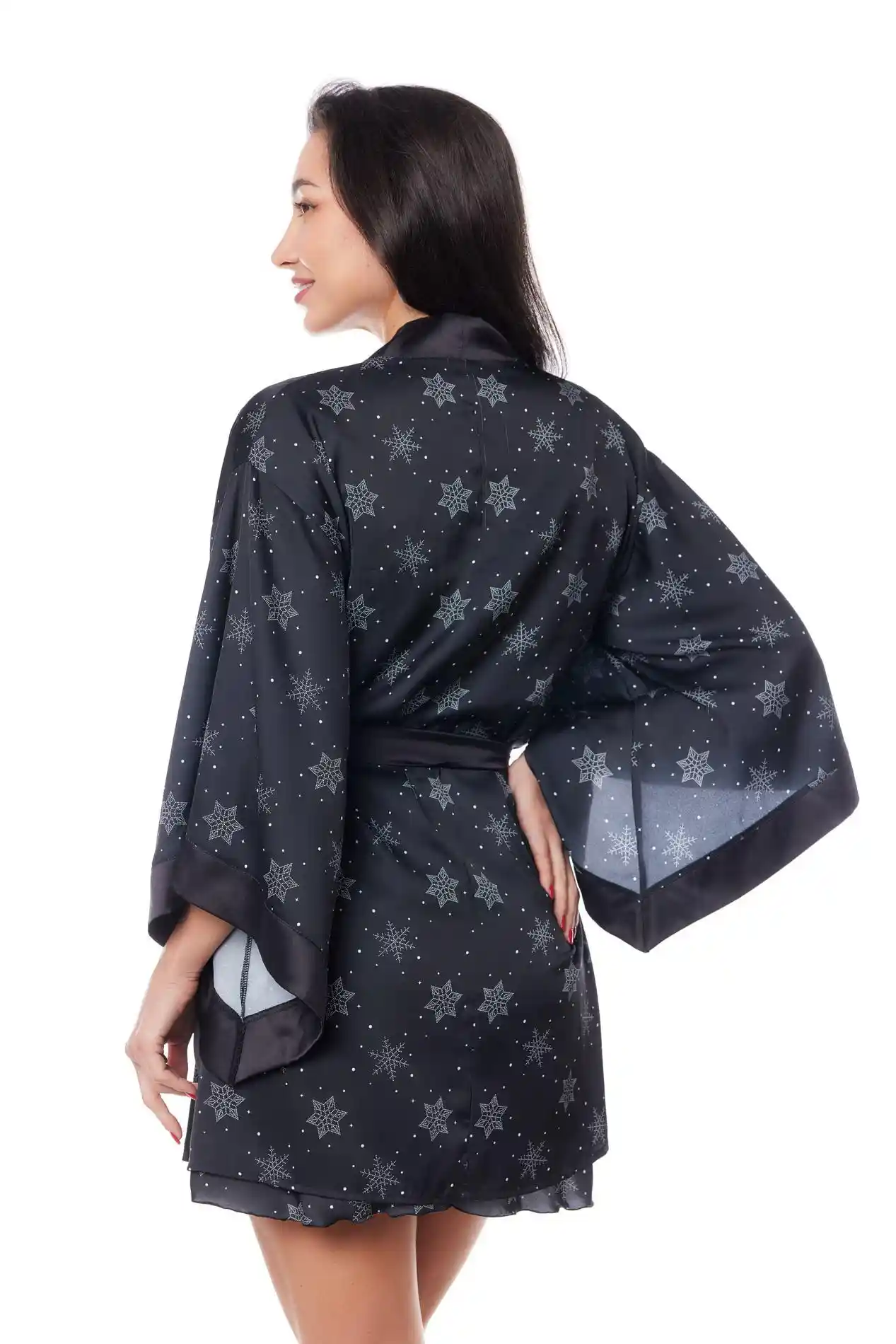 ASTER ROBE BLACK XS - obrazek 2