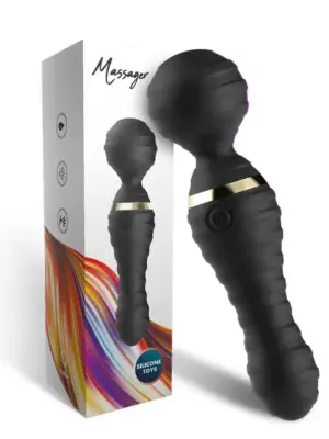 Wibracyjny Masażer Intymny Freedom Black – 9 Programów Wibracji, Czarny