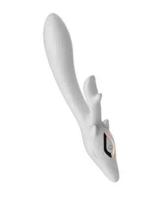 Wibrator- Vibrator silicone 10 vibration function white