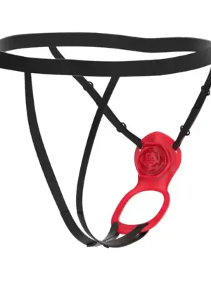 Teazers - Wearable Clitoral Stimulator Harness - Red
