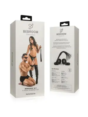 Bedroom Fantasies - Kinky Bondage Set Black