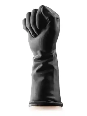 Rękawiczki Lateksowe do Fisting Gauntlets Czarne