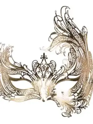 Metal Mask Gold
