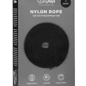 Wiązania-Black Bondage Rope - 5m