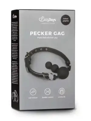 Knebel-Ball Gag With Silicone Beads