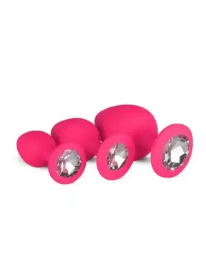 Plug-Diamond Plug Set-Pink
