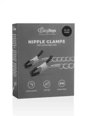 Stymulator-Classic Nipple Clamps With Chain