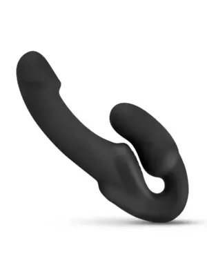 No-Parts - Morgan Strapless Strap-On Dildo - 22 cm - Black