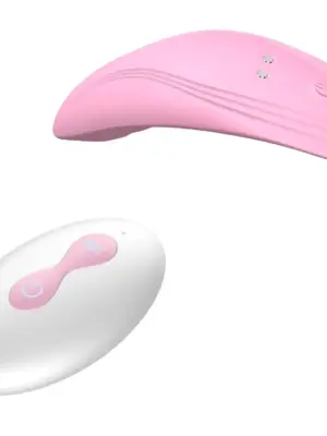 Ultrathin Wearable remote mini vibe PINK