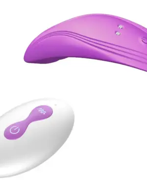 Ultrathin Wearable remote mini vibe PURPLE