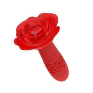 Rose thrusting anal plug