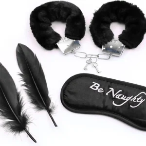 Fetish Fever - Bondage Set - 4 pieces - Black