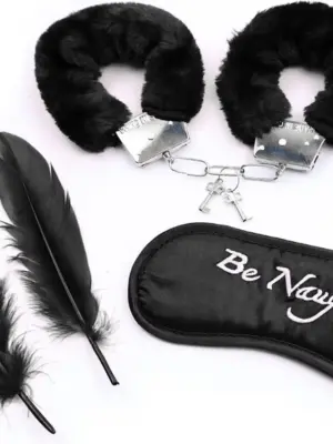 Fetish Fever - Bondage Set - 4 pieces - Black