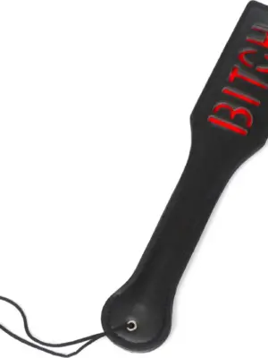 Fetish Fever - Paddle - Bitch - Black
