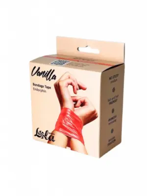 Bondage Tape Vanilla Endorphin Red