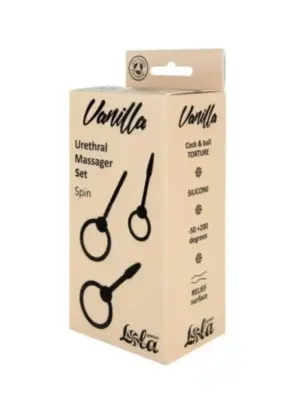 Urethral Massager Set Vanilla Twist