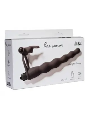 Strap - on Pure Passion Jungle Bunny black