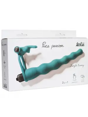Strap - on Pure Passion Jungle Bunny green