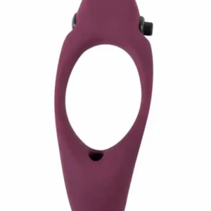 Pierścień-Erection Vibroring Pure Passion Stardust Wine Red