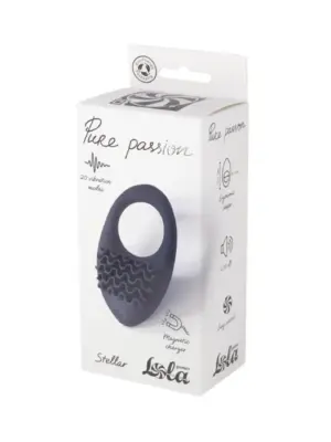 Pierscien wibrujacy Pure Passion Stellar Black