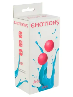 Vaginal balls without a loop Emotions Lexy Medium pink