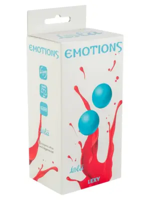 Vaginal balls without a loop Emotions Lexy Medium turquoise