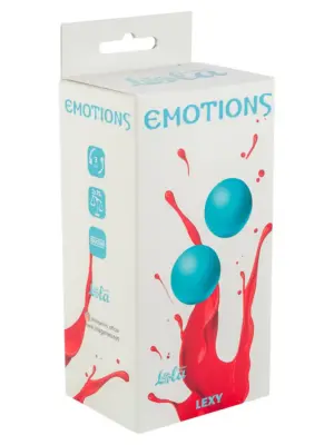 Vaginal balls without a loop Emotions Lexy Large turquoise