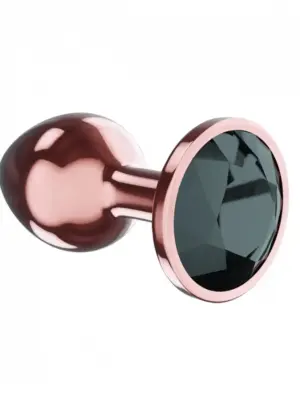 Plug-Butt Plug Diamond Jet Shine L Rose Gold