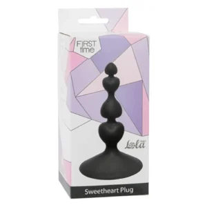 Plug-Anal Plug Sweetheart Plug Black