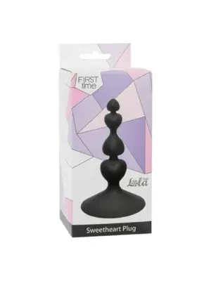 Plug-Anal Plug Sweetheart Plug Black