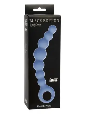Plug-Anal Beards Flexible Wand Blue