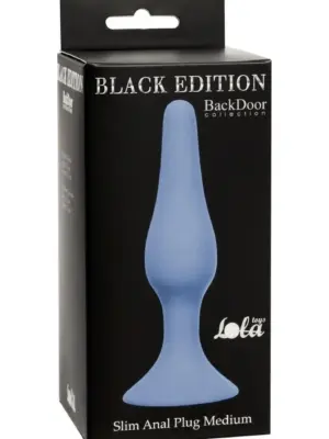 Plug-Slim Anal Plug Medium Blue