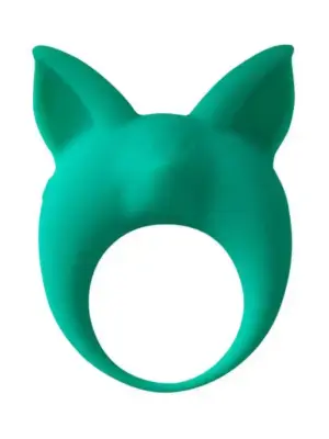 Pierścień- Vibrating Cockring MiMi Animals Kitten Kyle Green