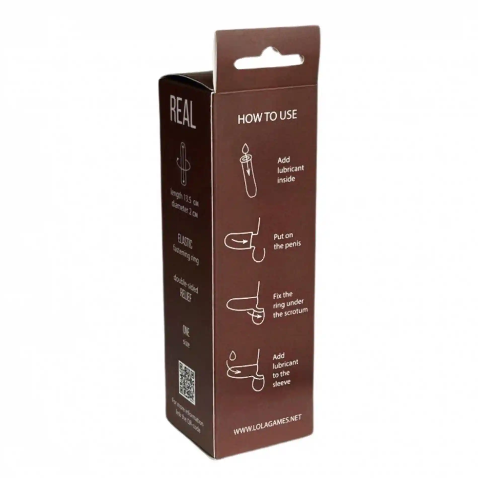 Penis sleeve Real Extra Size Rings - obrazek 5
